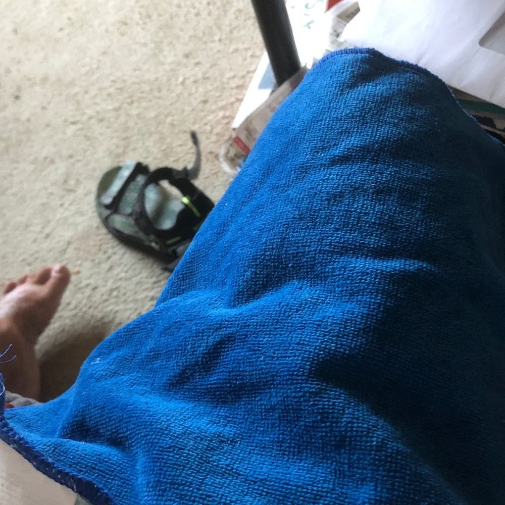Bright Blue wash Cloth